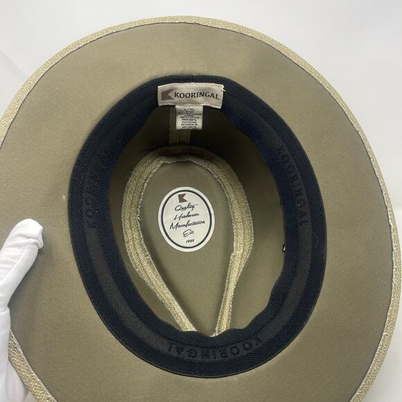 Kooringal "Manassa" Men's Drover Hat- Stone L/XL - Picture 5 of 8